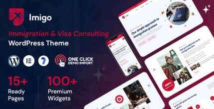 Imigo – Immigration and Visa Consulting WordPress Theme Download