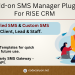 Add-on SMS Manager Plugin for Rise CRM