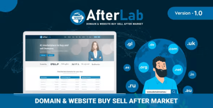 AfterLab - Domain Website Buy Sell After Marketplace