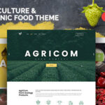 Agricom - Organic Food Agriculture WordPress Theme