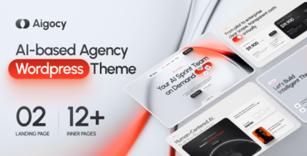 Aigocy - AI Agency WordPress Theme