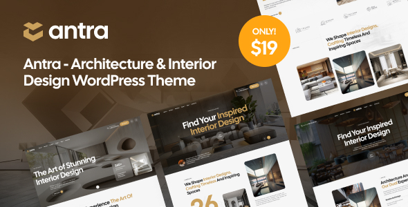 Antra - Architecture Interior Design WordPress Theme