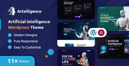 Artelligence | AI Robotics WordPress Theme