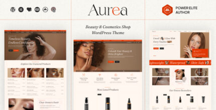 Aurea - Beauty Cosmetics WordPress Theme