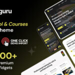 Autoguru - Driving School Courses WordPress Theme