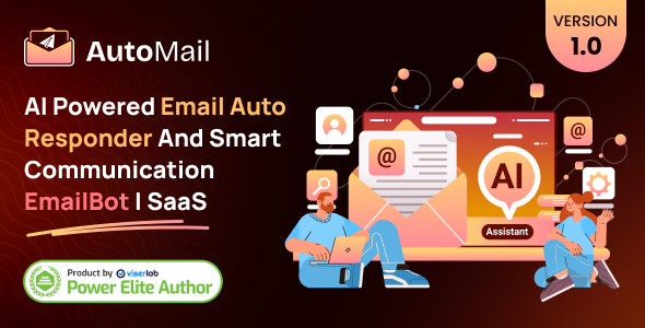 AutoMail - AI Powered Email Auto Responder And Smart Communication EmailBot | SaaS AutoMail - AI Powered Email Auto Responder And Smart Communication EmailBot | SaaS
