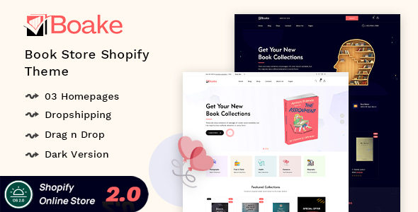 Baoke – Book Store Shopify Theme Baoke – Book Store Shopify Theme