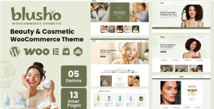 Blusho - Beauty Cosmetics Store WooCommerce WordPress Theme