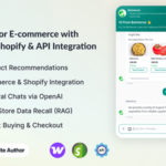 BotMerze – AI Chatbot SaaS for E-commerce with WooCommerce, Shopify API Integration