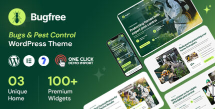 Bugfree - Pest Control WordPress Theme