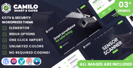Camilo - CCTV Security WordPress Theme