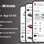 Carea - Car Marketplace React Native CLI App Ui Kit