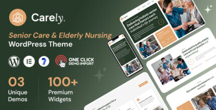 Carely - Senior Care Elderly Nursing WordPress Theme