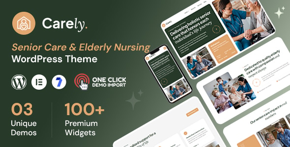Carely - Senior Care Elderly Nursing WordPress Theme Carely - Senior Care Elderly Nursing WordPress Theme