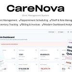 CareNova — Clinic Medical Practice Management System | Next.js 14, Supabase, TypeScript