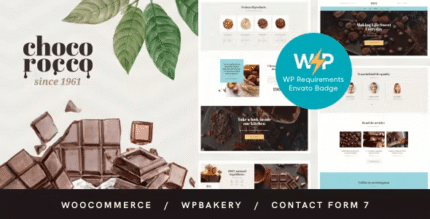 ChocoRocco | Chocolate Candy Sweets Shop WordPress Theme