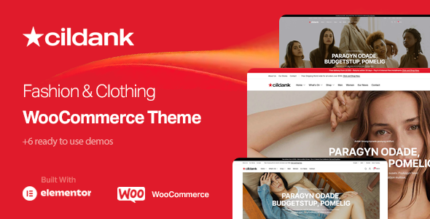 Cildank - Fashion Clothing Store WooCommerce Theme