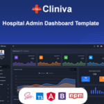 Cliniva Hospital - Angular 21+ Medical Admin Dashboard Template For Doctors Clinics