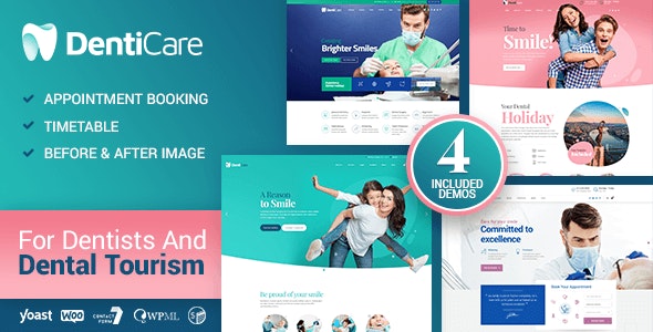 DentiCare - Medical, Dentist Dental Clinic