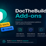 DocTheBuilder Docs Theme Addon