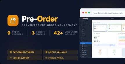 Ecommerce Pre-Order - Pre-Order Management for Botble E-commerce