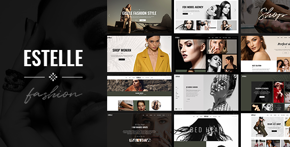 Estelle - Fashion and Modelling Agency WordPress Theme