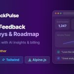FeedbackPulse SaaS - Customer Feedback, NPS, Survey, Roadmap Changelog Platform with AI