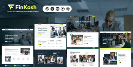 Finkash - Finance Consulting Wordpress Theme