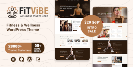 Fitvibe – Fitness Wellness WordPress Theme