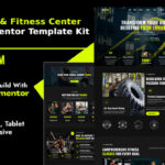 Fitzym - Gym Fitness Center Elementor Template Kit