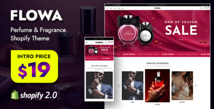 Flowa – Perfume Fragrance Shopify Theme