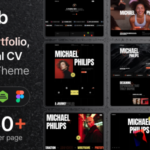 FolioHub - Personal Portfolio WordPress Theme