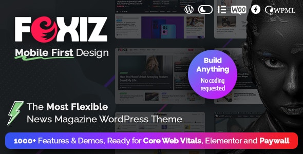 Foxiz - WordPress Newspaper News and Magazine Foxiz - WordPress Newspaper News and Magazine