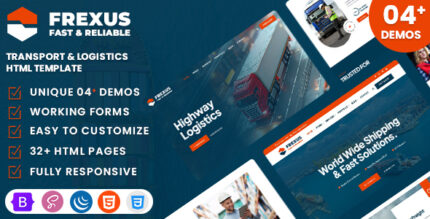 Frexus - Transport Logistics HTML Template