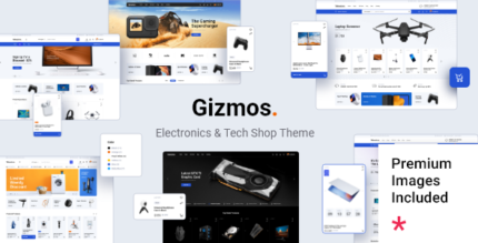Gizmos - Electronics Tech Shop WordPress Theme