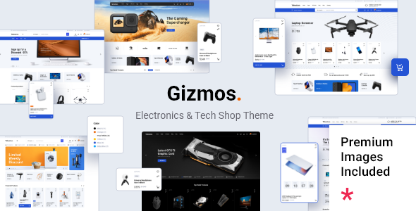 Gizmos - Electronics Tech Shop WordPress Theme
