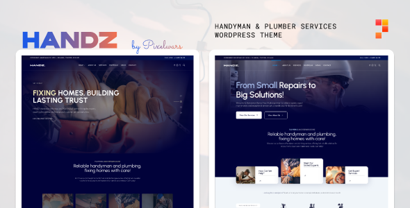 Handz - Handyman Plumber Repair WordPress Theme Handz - Handyman Plumber Repair WordPress Theme