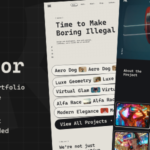 Hektor - Creative Agency Portfolio HTML Website Template