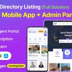 Homeco - Real Estate Directory Listing Laravel Script with Flutter Mobile App (Bundle)