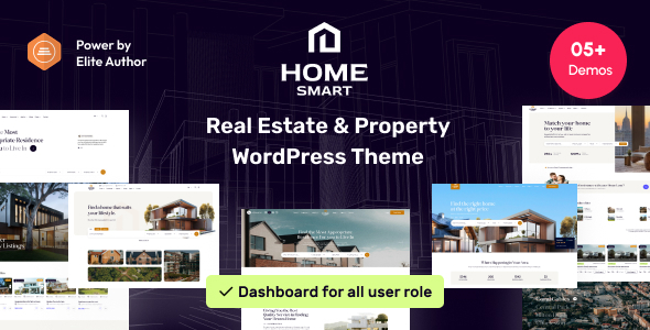 HomeSmart - Real Estate Property WordPress Theme
