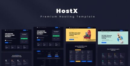 HostX - Premium WHMCS Theme