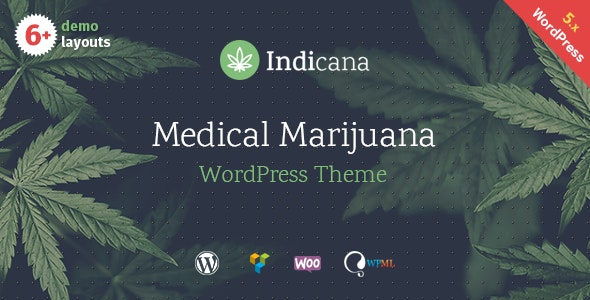 Indicana - Medical Marijuana Dispensary WordPress Theme Indicana - Medical Marijuana Dispensary WordPress Theme