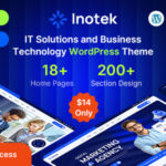 Inotek - IT Solutions and Business Technology WordPressTheme