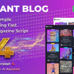 Instant Blog - Fast Simple Blog Php Script