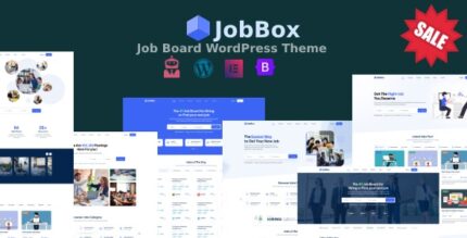 JobBox - Job Board Career Portal Recruitment Agency WordPress Theme