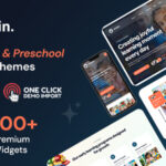 Kiddin - Kindergarten Preschool WordPress Theme