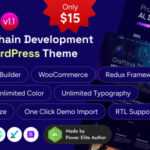 Ligen – AI Blockchain Development Agency WordPress Theme