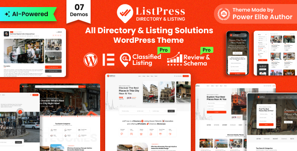 ListPress – Directory Listing WordPress Theme