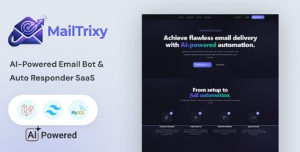 MailTrixy – AI-Powered Email Bot Auto Responder SaaS