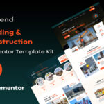 MendCraft - Building Construction Elementor Template Kit